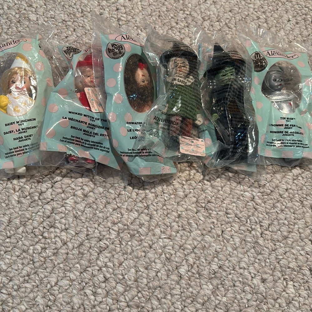 Madam. Alexander Happy meal small dolls